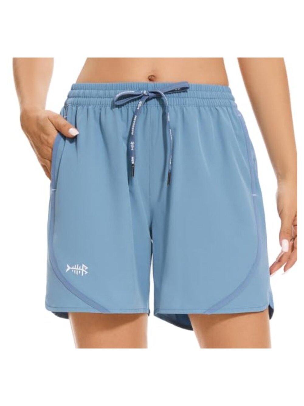 Women's UPF 50+ Water Resistant Quick Dry Athletic Hiking Shorts Pockets